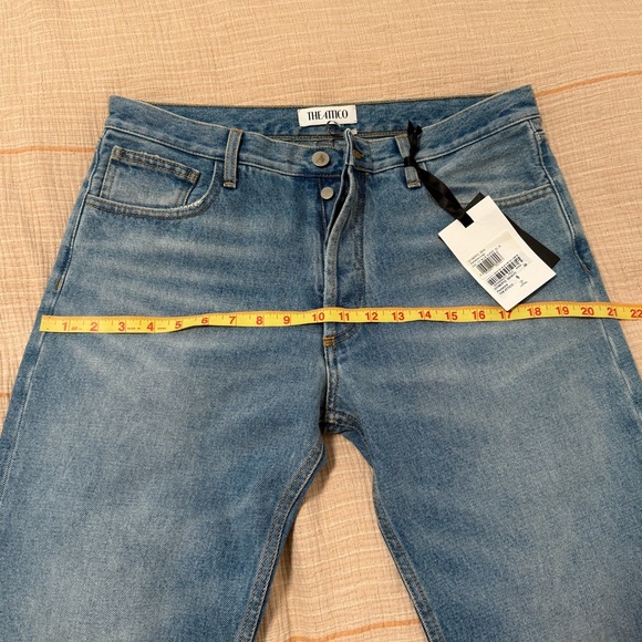 The Attico high-waisted boyfriend style jeans size 28 - Picture 8 of 8